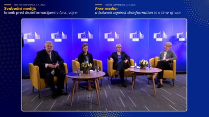 Razprava o pomenu svobodnih medijev za boj proti dezinformacijam