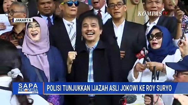 Polda Metro Jaya Tunjukkan Ijazah Jokowi ke Roy Suryo CS, Apa Selanjutnya? | SAPA PAGI