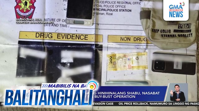 Mahigit P1.8-M halaga ng hinihinalang shabu, nasabat sa mga magkakahiwalay na buy-bust operation | Balitanghali