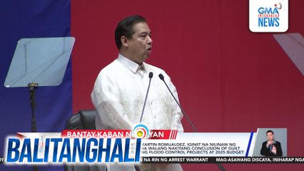 Kampo ni dating House Speaker Martin Romualdez, iginiit na nilinaw ng ICI sa kanilang referral report na walang nakitang conclusion of guilt sa mambabatas kaugnay sa isyu ng flood control projects at 2025 budget | Balitanghali
