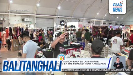 Noel Bazaar, perfect destination para sa last-minute Christmas shopping; bukas sa The Filinvest Tent hanggang Dec. 21 mula 11 am - 9 pm | Balitanghali