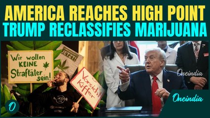 Trump has signed a major executive order directing the federal government to reclassify marijuana