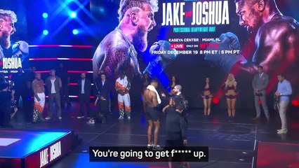 Anthony Joshua weighs in heavier, ready to 'outclass' Jake Paul