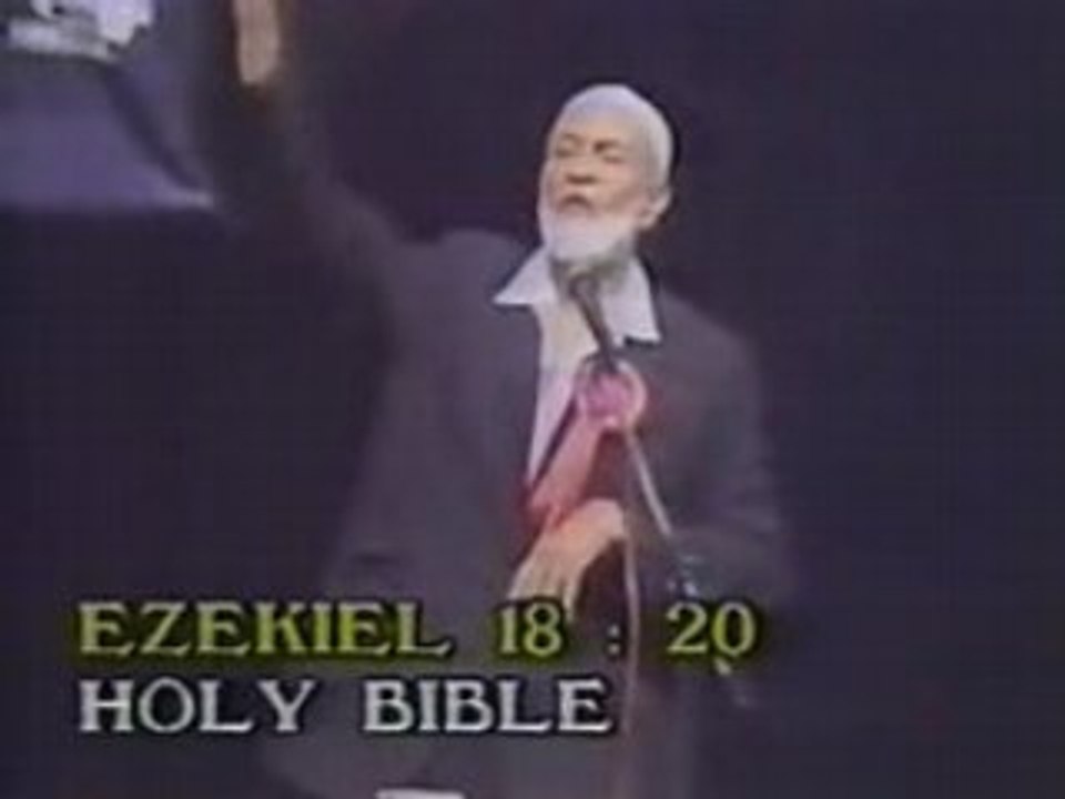 Original Sin original peche Ahmad Deedat