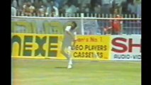John Emburey 25 off 27 Balls 1 Six vs India 1st Match at Sharjah, Apr 02 1987