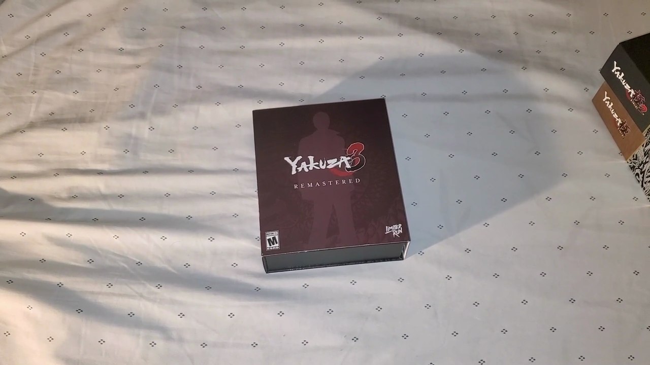 Yakuza 3 Remastered (Classic Edition) (Xbox One) Unboxing