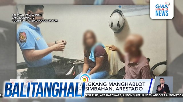 Babaeng nagtangkang manghablot ng kuwintas sa simbahan, arestado | Balitanghali