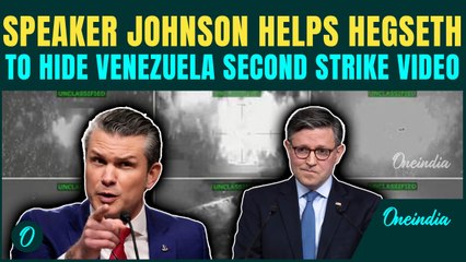 Speaker Johnson DEFENDS Strike on Survivors as Hegseth, Rubio REFUSE to Share Footage With Congress