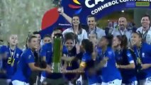 Brazil's women's national team is crowned champion of the 2022 Conmebol America Cup.