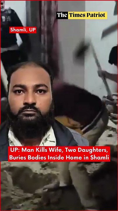 UP Horror: Man Kills Wife, Two Daughters, Buries Bodies Inside Home in Shamli