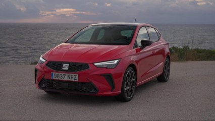 The new SEAT Ibiza FR Exterior Design in Liminal Red