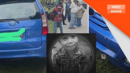 Kanak-kanak 5 tahun maut dilanggar MPV di Alor Gajah