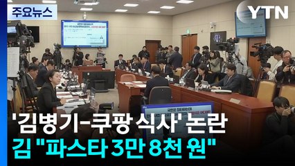 '김병기-쿠팡 식사' 청문회서 논란...증인 놓고 충돌 / YTN