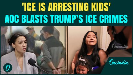 VIDEO: AOC TORCHES Trump, Stephen Miller Over ICE Raids | Says US Targeting Kids, Not Criminals