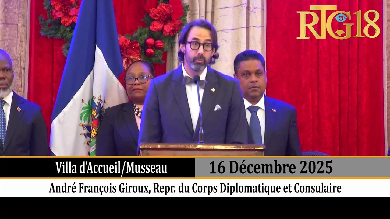 Repr. kò diplomatik la Anbasadè Canada André François Giroux deklare nan kèk semèn manda KPT fini