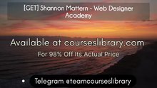 [GET] Shannon Mattern - Web Designer Academy