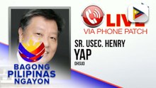 Panayam kay DHSUD Sr. Usec. Henry Yap ukol sa price ceiling sa socialize housing at ang bagong rental increase cap