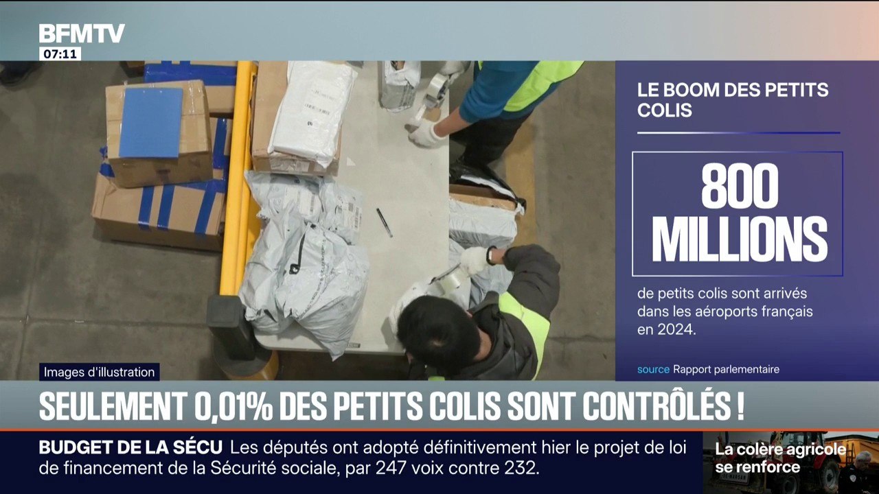 800 millions de petits colis, moins de 0,01% contrôlés... Ce que dévoile un rapport parlementaire sur le boom des petits colis