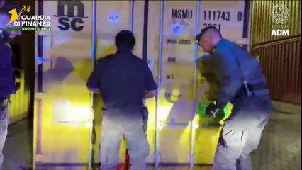 Sequestro droga Gioia Tauro