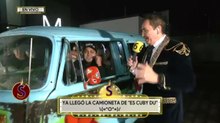 Llega la camioneta para don Francisco