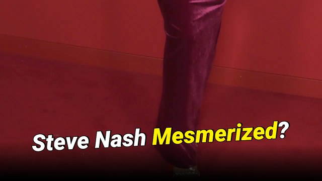 Taylor Rooks steals the show during Amazon Prime NBA coverage, sitting courtside with Steve Nash and Dirk Nowitzki