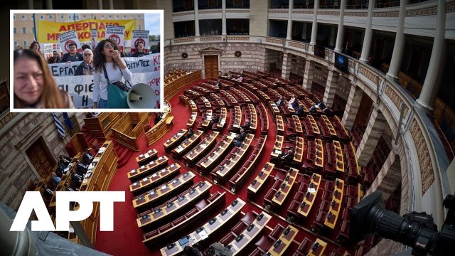 Protests Erupt as Greek Parliament Holds Vote on 2026 Budget | APT