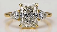 2.5CT IGI-Certified Radiant-Cut Lab-Grown Trilogy Ring – Timeless Beauty & Meaning ✨💍
