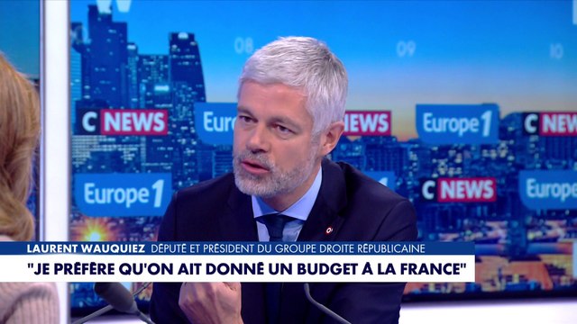 Laurent Wauquiez : «Je n’oublie pas le rendez-vous de la grande explication de 2027»