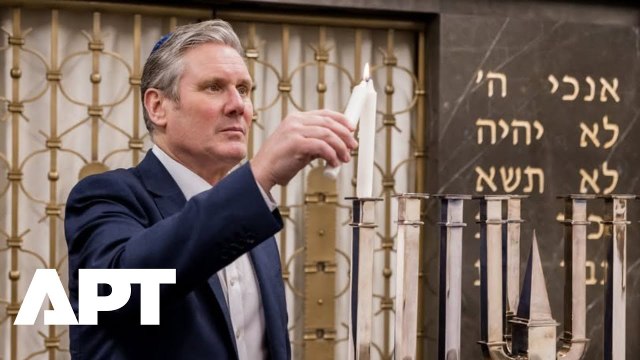 UK PM Keir Starmer Hosts Hanukkah Celebration at Downing Street | APT