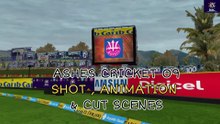 ASHES CRICKET 2009 SHOTS, ANIMATION, REACTION