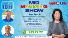 MID MORNING SHOW [ Top santé ] Pamela Patten receives Dr. Paul Teckham and Dr. Pravesh Panchoo.