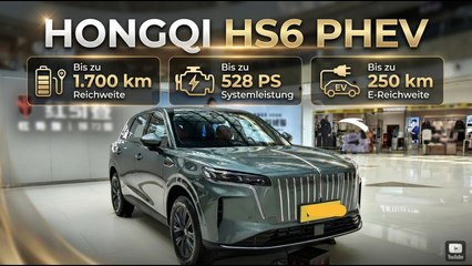 Luxus, Technik & Style: Das ist der neue Hongqi HS6 PHEV