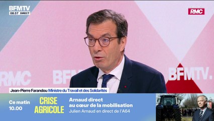 Liquidation judiciaire de Brandt: "C'est d'abord un drame humain", déplore Jean-Pierre Farandou, ministre du Travail
