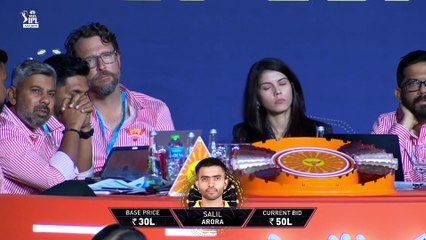 IPL 2026 Player Mini Auction | All Buys Of SRH | Kavya Maran