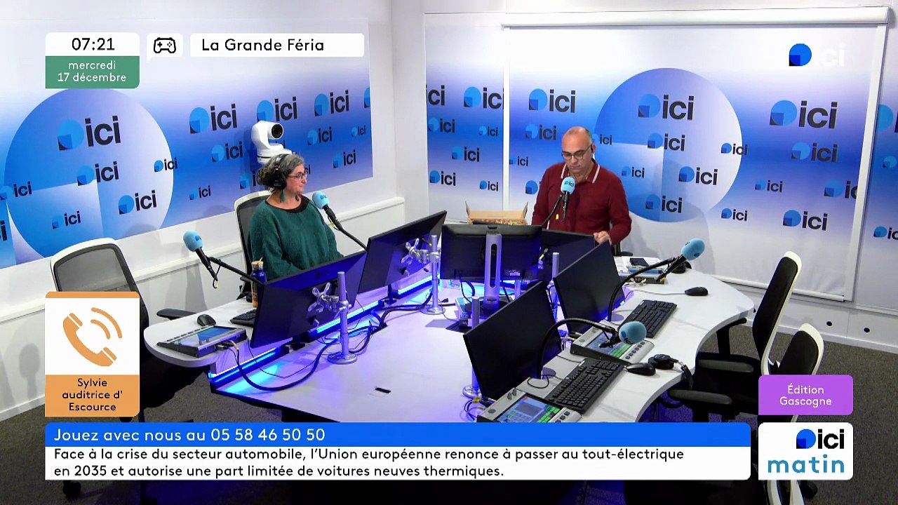 17/12/2025 - ici matin par ici Gascogne en vidéo
