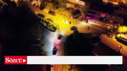 Maltepe’de 2 eve düzenlenen operasyonda çok sayıda silah ele geçirildi