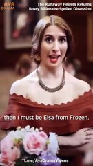 The Runaway Heiress Returns-Bossy Billionaire Spoiled Obsession #abel #shortfilm