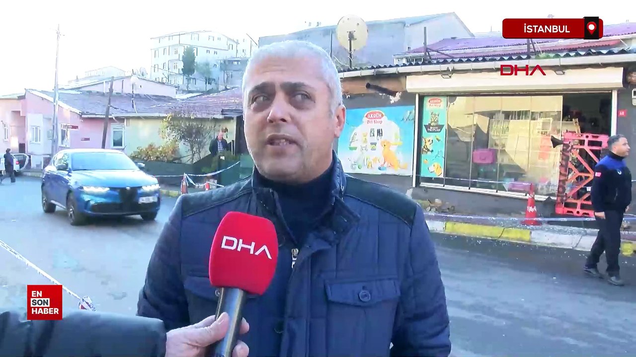 İSarıyer’de zemininde kayma oluşan binanın sahibi: Kontrollü yıkılması lazım Sarıyer’de zemininde kayma oluşan binanın