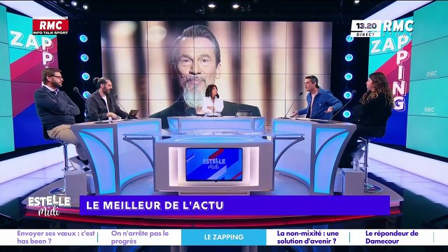 Baptiste des Monstiers se paye Florent Pagny et ses propos sur Javier Milei sur le plateau d' Estelle Midi , le 16 décembre sur RMC/RMC Story.