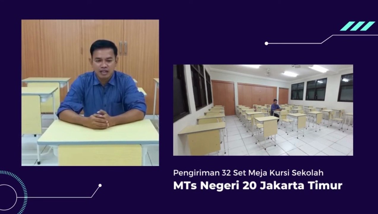 Testimoni Bangku Sekolah SD MTs Power D-07 Langsung dari Produsen Meja Kursi Sekolah Terpercaya!🎒
