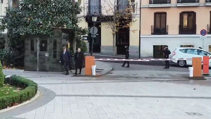 Santos Cerdán llega al Senado para comparecer en la comisión de investigacion del caso Koldo