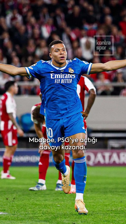 Mbappe PSG'ye açtığı davayı kazandı
