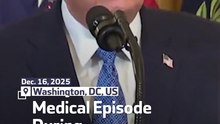 Medical Episode During Trump's Hanukkah Reception
