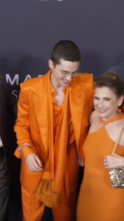 timothé chalamet et sa mère