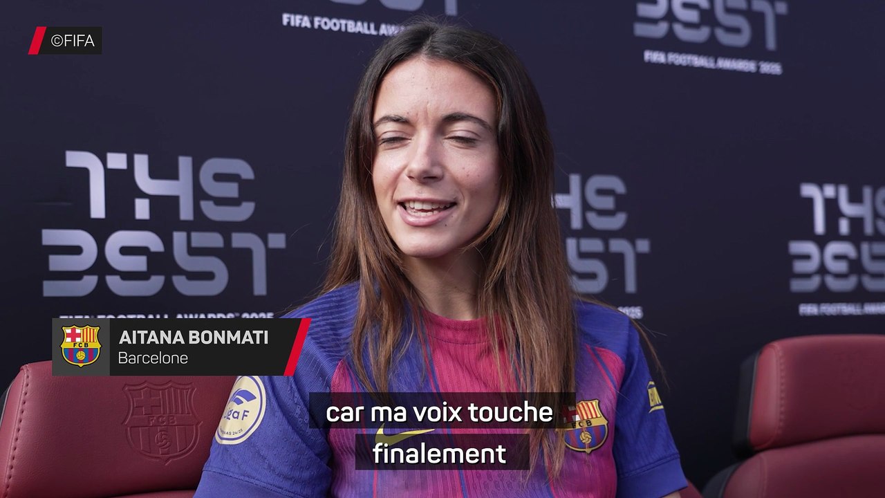 Bonmati : "Mes parents m'ont toujours laissée jouer au football"