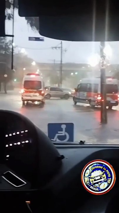 Temporal atinge o Rio e causa alagamentos em diversos bairros