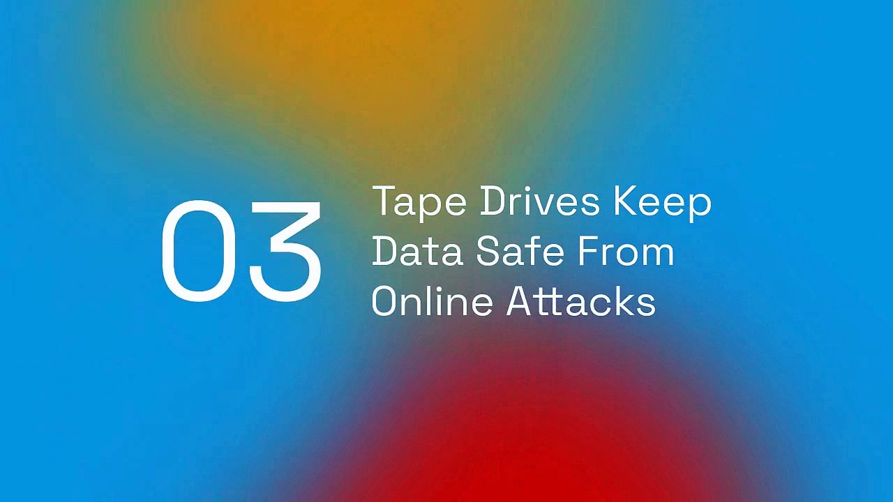 🔒 5 Key Benefits of Using a Tape Drive for Archival Backup📼