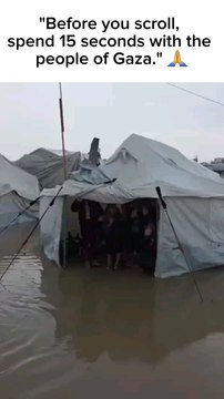 Imagine your home is a tent, and now that tent is underwater. Winter is arriving, and the struggle for survival in Gaza grows harder every day. #HelpGaza 🙏....#Gaza #HumanRights #GazaRain#CeasefireNow #HumanitarianAid