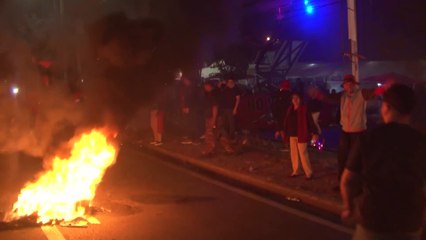 Protestas contra el "recuento especial de votos" en Honduras