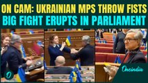 Ukraine Parliament FIGHT VIDEO: Young MPs ATTACK Elders, Clash Spark VIOLENT Clash Amid War